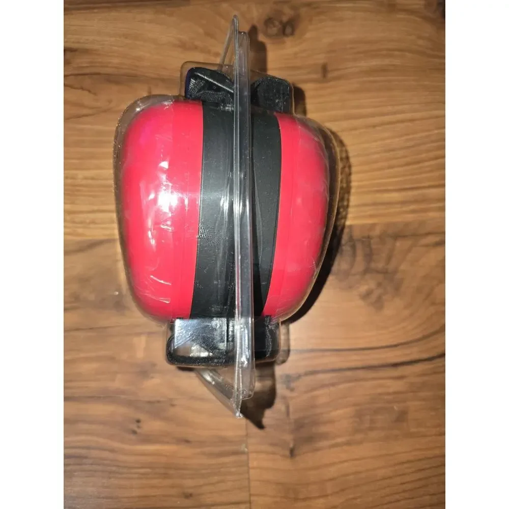 Dog Earmuffs For Hearing Protection 29dB NRR ear muffs Red Size Large S13